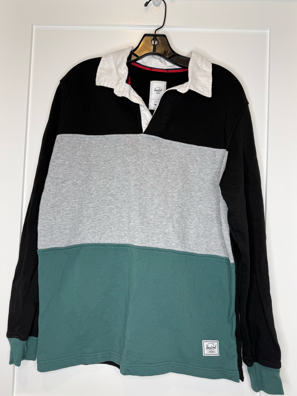 Herschel Supply Co. Colorblock Rugby Shirt Men’s M